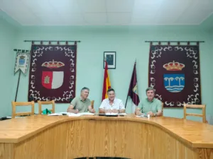 Sergio Briones, Francisco Javier Turégano y Rodrigo Molina | Proyecto Asistencia al desarrollo de la CGRAJ